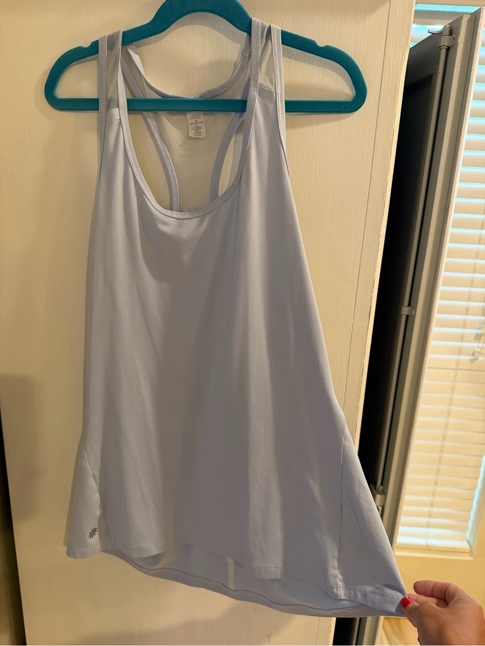 Athleta light blue tank top! Size small!